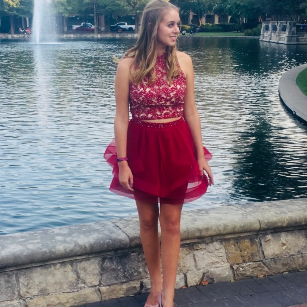 Jodi Kristopher homecoming dress, size 5.